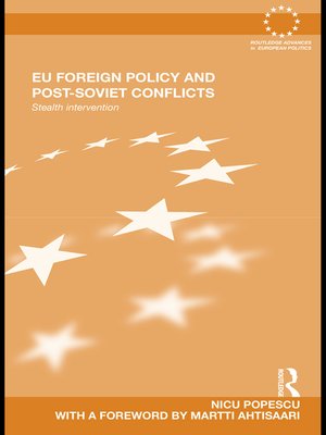 cover image of EU Foreign Policy and Post-Soviet Conflicts